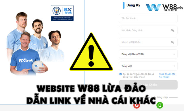 Website KUBET lừa đảo dẫn link về nhà cái khác