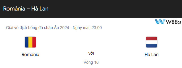 Hà Lan Vs Romania sắp bước vào trận đấu căng thẳng tại Vòng 16 Euro 2024