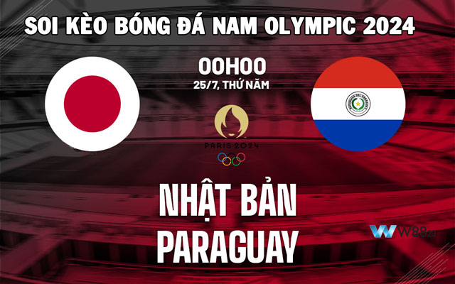 U23 Nhật Bản Vs U23 Paraguay