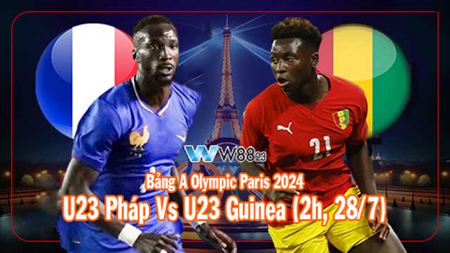 U23 Pháp Vs U23 Guinea