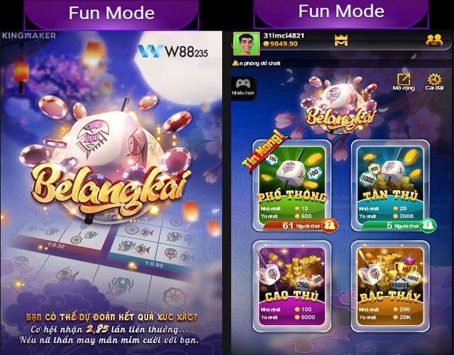 Giao diện game Cua Hoàng Đế 2 tại KUBET