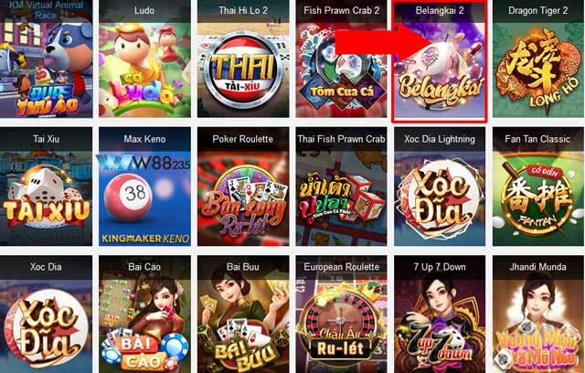 Thông tin về trò chơi Belangkai 2 tại KUBET