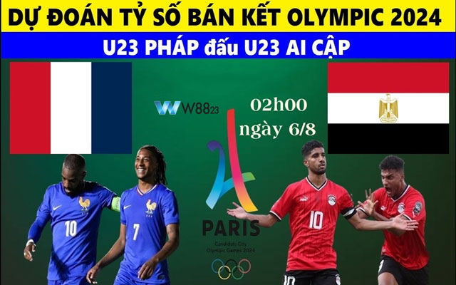 U23 Pháp Vs U23 Ai Cập