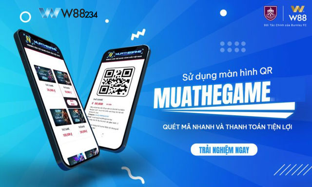 Thao tác mua thẻ game KUBET với phương thức OnlineQR