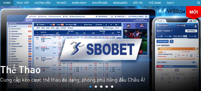 Thông tin chung về sảnh Thể Thao Sbobet KUBET